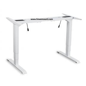 Height adjustable desk dual motor 3 stages inverted leg desk frame D138I-1