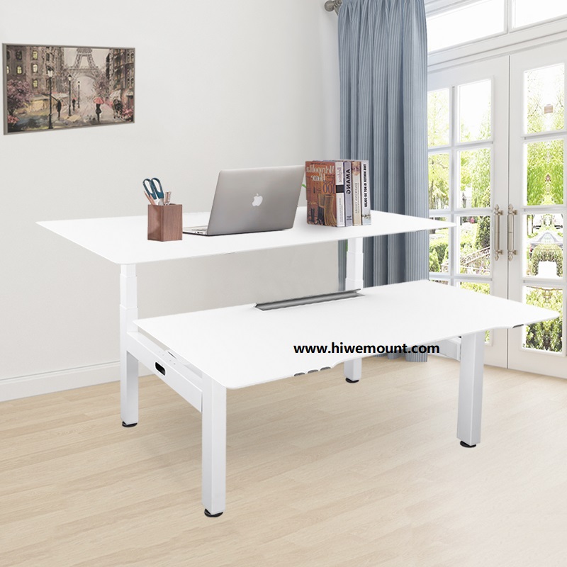 Height Adjustable electric bench workstation