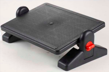 Office adjustable footrest HF6033  with message